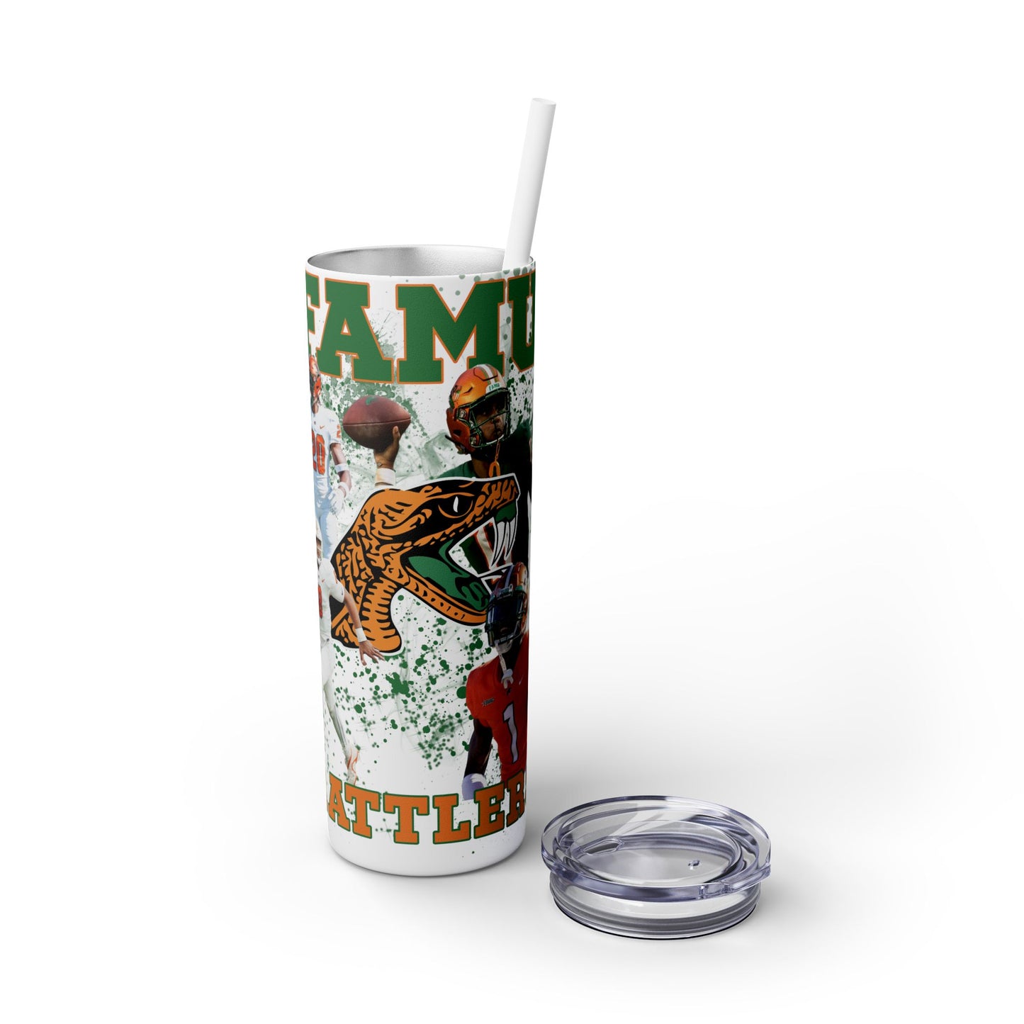 Skinny Tumbler - FAMU Rattlers HBCU College Football 20oz