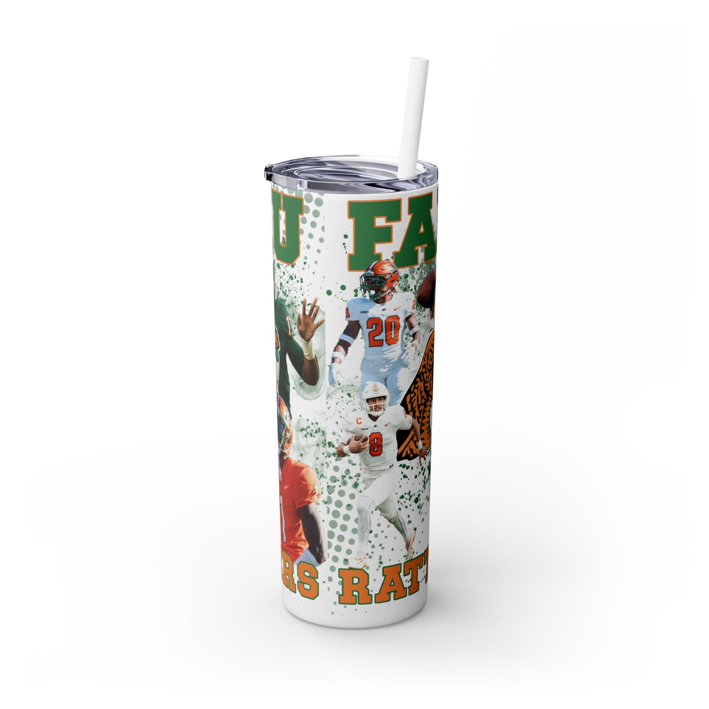 Skinny Tumbler - FAMU Rattlers HBCU College Football 20oz