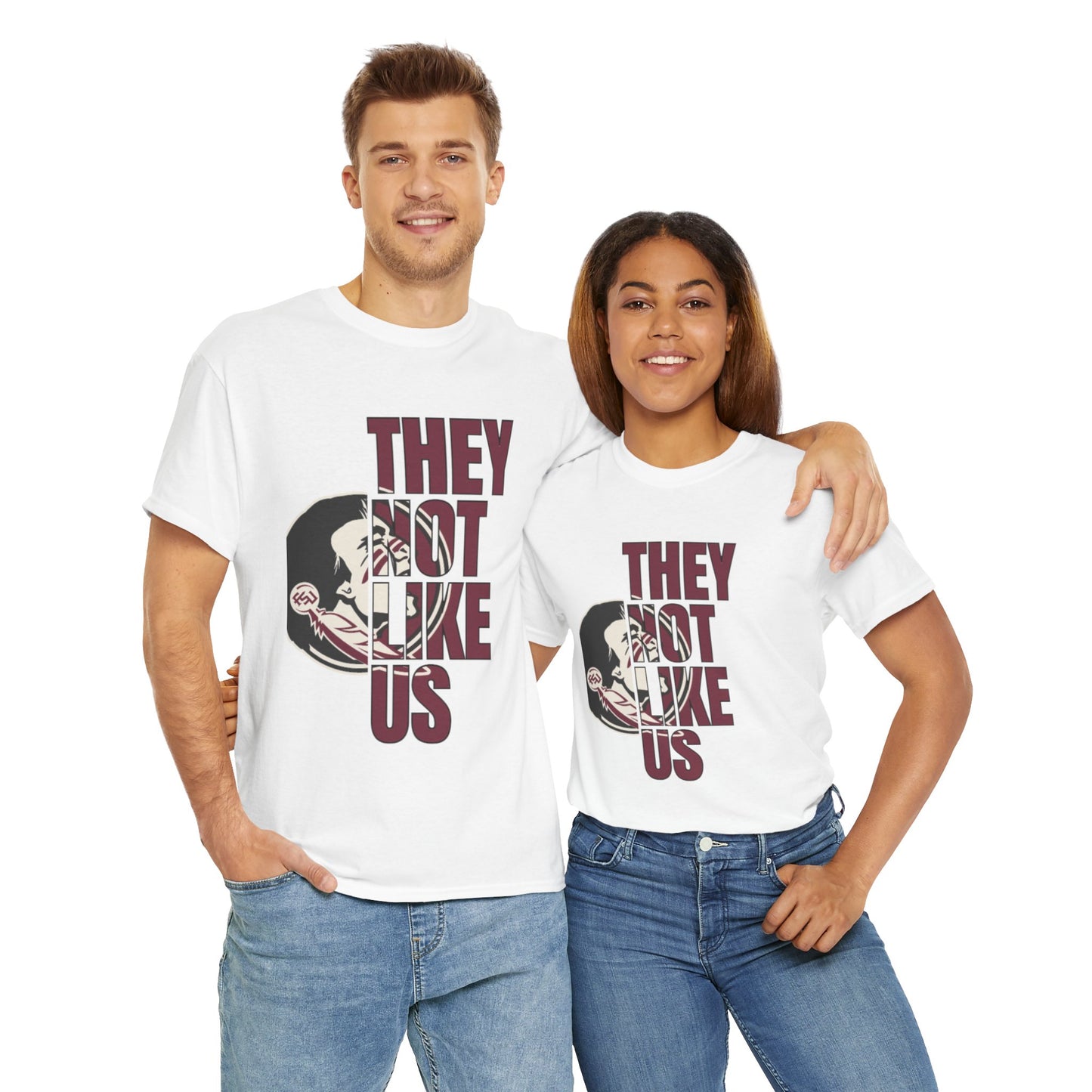 Graphic Tee 'They not like Us' FSU Seminoles