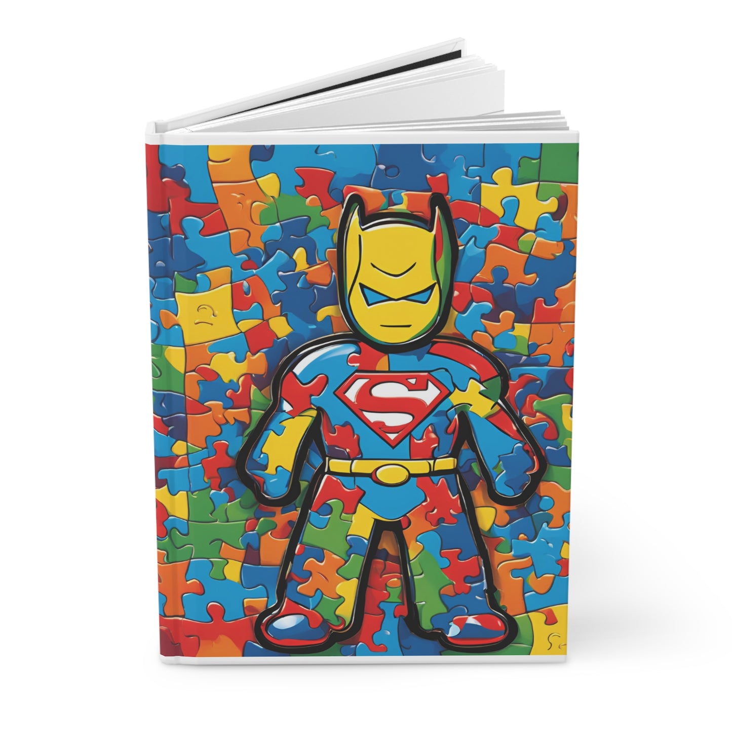 Autism Superhero Hardcover Journal Matte