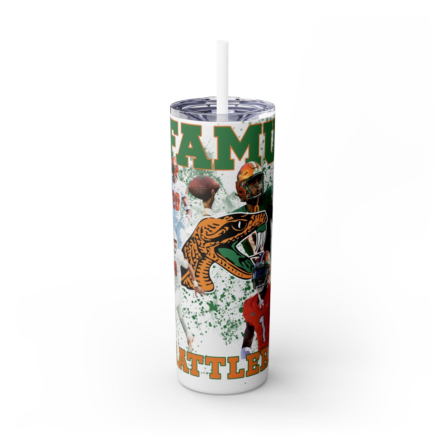 Skinny Tumbler - FAMU Rattlers HBCU College Football 20oz