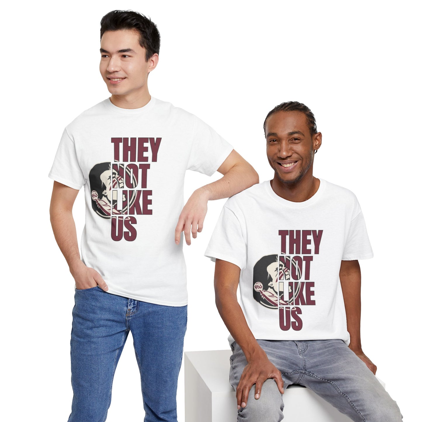 Graphic Tee 'They not like Us' FSU Seminoles